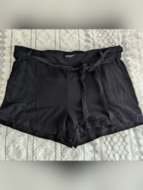 Sound/Style Tie-Front Shorts